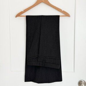 DARK GREY THEORY WIDE LEG LOW RISE PANTS. SIZE 2